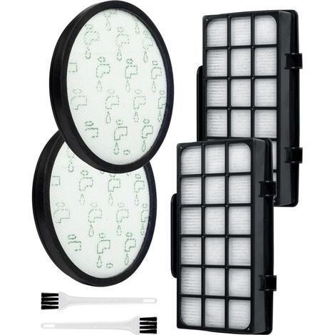 Filtros de repuesto (paquete de 2) para Rowenta X-Trem Power Cyclonic RO69xx RO72xx ZR006001 - Filtro para aspiradora Rowenta Silence Force Cyclonic RO72xx - RO6984EA RO6941EA RO7230EA RO7260EA (1/4)