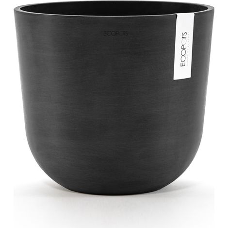 Ecopots Oslo 25 Blumentopf - L 25 cm x H 21,8 cm - Innen- und Außenbereich