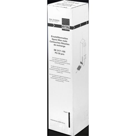 Rittal SK 3171.105 Ersatz-Filtermatte   (B x H x T) 173 x 173 x 17 mm   50 St.