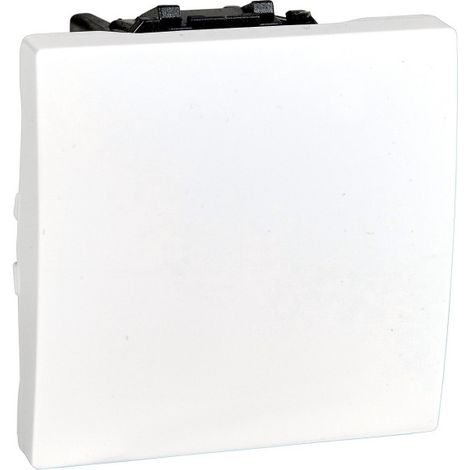 Interrupteur va-et-vient Unica 16A bornes à vis 2 modules blanc (MGU3.263.18)