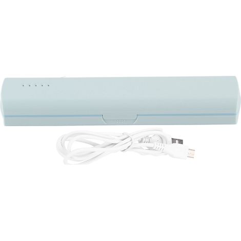 Ventilateur USB Mini Bureau Noir 4' Portable Rafraîchissement Silencieux (1/5)