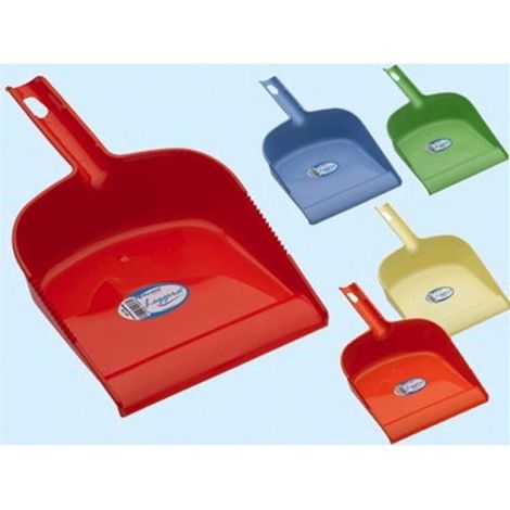 Paletta immondizia in plastica con incavo per la scopa pratica 3 Colori