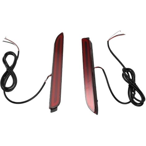 Barre de feux stop arrière à réflecteur LED compatible avec Toyota Camry, Reiz, Wish, Sienna, Innova, Lexus ISF, GX470 et RX300 (deux fonctions) WHBYV (1/4)