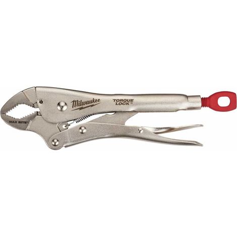 Milwaukee Gripzange MAX BITE mit V-Profil Backen 250 mm lang, Spannweite 50 mm (1/2)