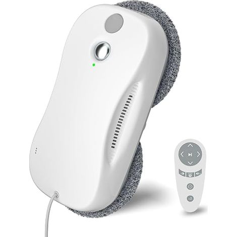 S9 Robot Window Washer, 5800 Pa Auto Window Washer, Intelligent Route Planning Dual Spray Tank 60 ml Multi-Layer Security System (1/5)