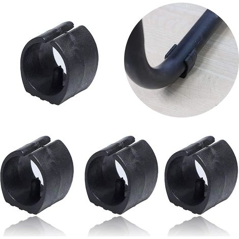 50 pièces de patins de chaise en plastique en forme de U, embouts de pieds de chaise en plastique en forme de U, coussins de protection pour les pieds (1/5)