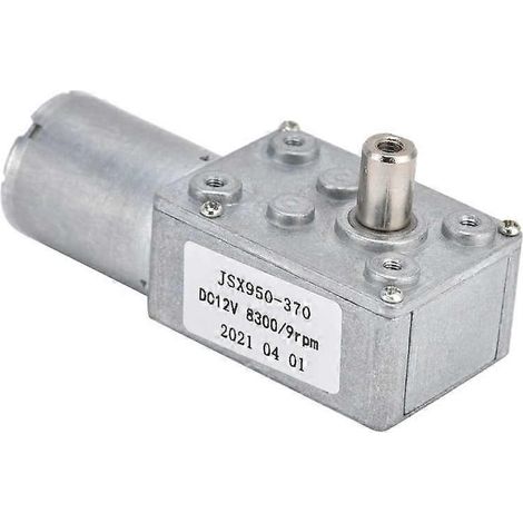 Moteur à vis sans fin 9 tr/min, 12 V, pour ouvre-fenêtres miniatures (1/5)