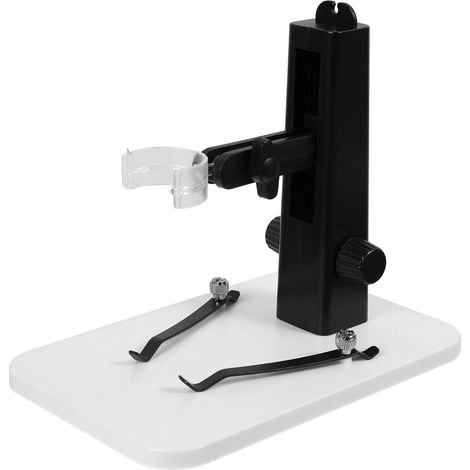Support de Levage pour Microscope Numérique Réglable en Plastique, Base Stable et Antichoc, pour Bureau et Laboratoire (1/5)