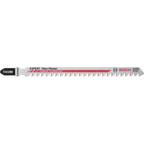 Bosch Accessories 2608900564 LAME de scie sauteuse EXPERT « Fiber Plaster » T 341 HM, 3 pièces 3 pc(s)