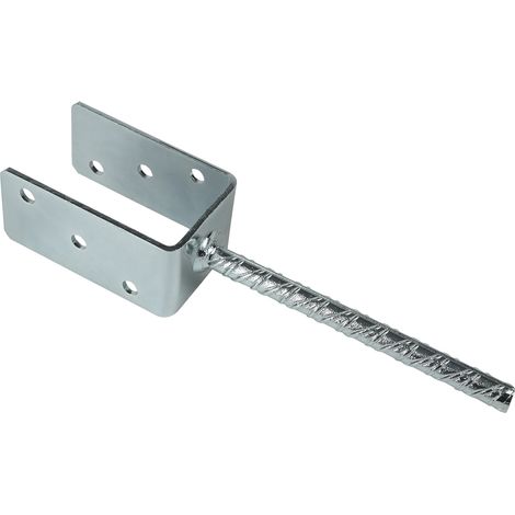Pfostenanker zum Einbetonieren für 7 x 7 cm Pfosten U-Anker - pro