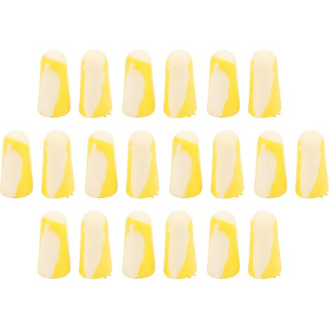 Ortviai Bouchons d’oreilles en mousse PU – 10 paires, forme balle, réduction de bruit 95 %, confort optimal pour dormir