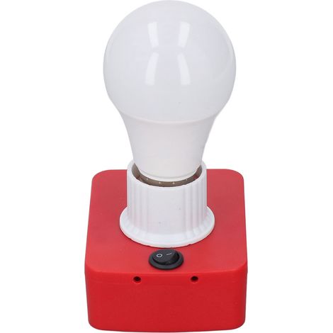 Ampoule LED portable E27 avec adaptateur pour batterie M18 18V Lithium (1/5)
