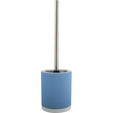 Brosse wc avec support Céramique CAGLIARI Bleu Pastel MSV (1/2)