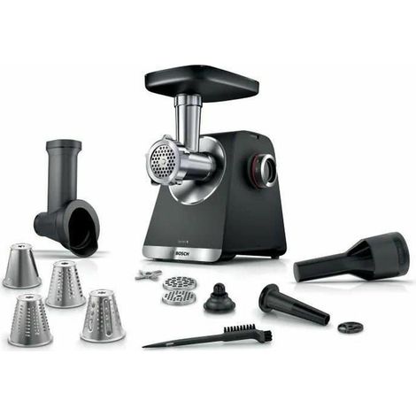 Bosch Série 6 MFWS640B Elektrischer Fleischwolf Schwarz Leistungsstark