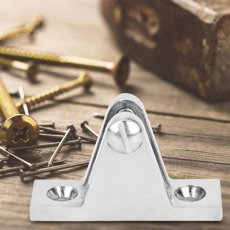 Charnière Marine en Acier Inox Poli pour Pont de Bateau, 60x18mm, Quincaillerie Nautique (1/3)