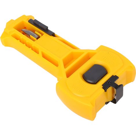 Outil de pose de serrure en plastique multifonction avec lames de marquage et ciseaux intégrés, kit d'installation de mortaise pour portes de 1 3/8 à 1 3/4 po d'épaisseur (1/5)
