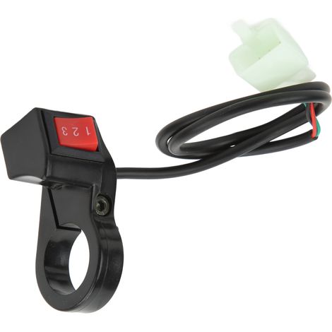 Commande de guidon 3 vitesses 22 mm pour modification de vélo électrique et moto tout-terrain (1/5)