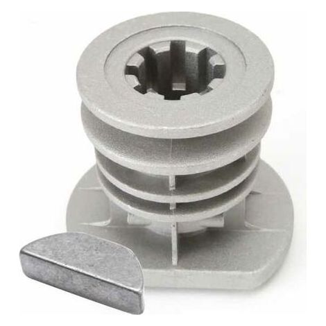 Support de lame pour Castelgarden GGP 22465607/0 Ø 22,2 mm + clavette (1/5)