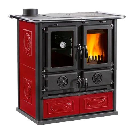 Cucina legna Nordica Sinistra Vst 16 Ceramica 3003950