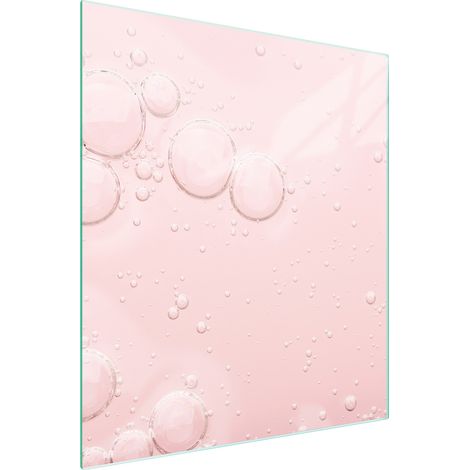 PLANCHE À DÉCOUPER EN VERRE 45x52 ROSE (1/5)
