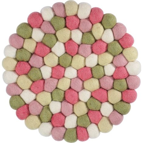 Cilio - Dessous de plat rond Lana Pastello