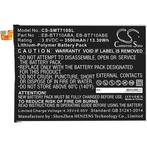 NX - Batterie tablette 3.8V 3500mAh - EB-BT710ABAEB-BT710ABEGH43-04449A (1/3)