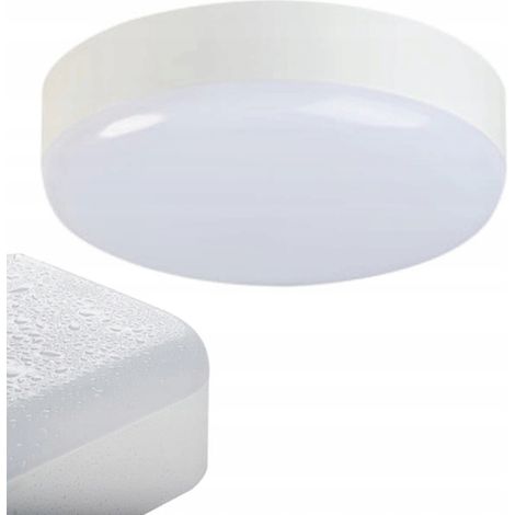 Plafonnier LED IPER 10W - Blanc neutre - Avec détecteur de mouvement - IP65 (1/5)