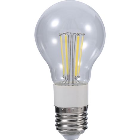 Lampadina a filamento LED COB E27 12V – 4W – luce bianca fredda – 360° non dimmerabile