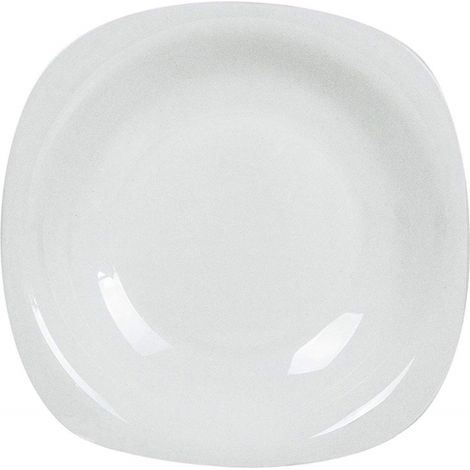 Tafelservice Parma 12-teilig aus opalem Glas in Weiß (1/2)
