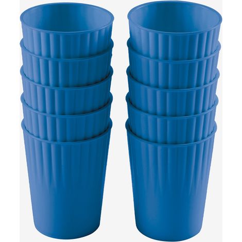 Gobelets 22 cl Gilactiv® - lot de 10 - bleu - Gilac