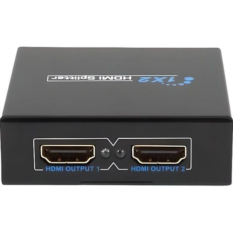 Splitter HDMI 1 entrée vers 2 sorties Full HD 3D (1/4)