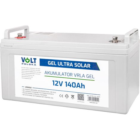 Batería solar Volt Polska GEL ultra 12V 140Ah (6AKUGEL140) (1/5)