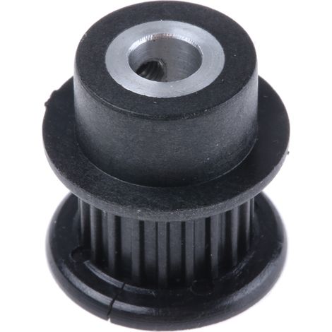 Poulie pour courroie crantée en Aluminium, PC renforcé de fibre de verre 20 dents , pas de 2mm, alésage 5mm ( Prix pour 1 )
