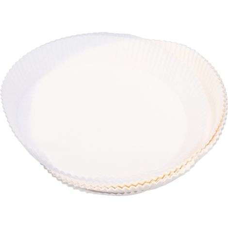 100 pièces de papier absorbant rond pour friteuse à air, papier de cuisson alimentaire, tapis à huile pour Airfryer (1/5)