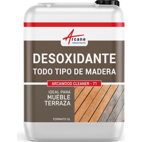 Desgrisante para madera - Desgrisante para terraza y madera exterior - ARCAWOOD CLEANER - 71 (1/5)