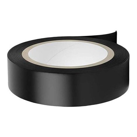 Ruban adhésif isolant électrique - AVIZAR - Lot de 3 - 1,7 cm x 6,4 m - Noir - Résistant et flexible