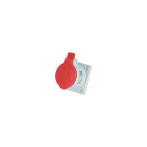 Prise pour circuit imprimé GTP 16/5 - Rouge - 16 A, 5 pôles - Indice de protection IP54 - Construction robuste (1/5)