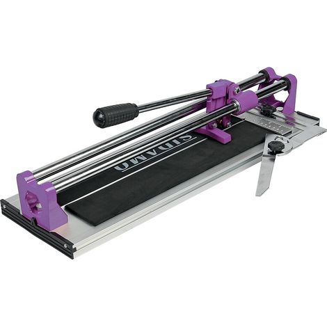 Sidamo – Coupe carreaux manuel 430 mm – Épaisseur max 12 mm – Molette carbure revêtue titane 22 mm – Base en aluminium extrudé (1/5)