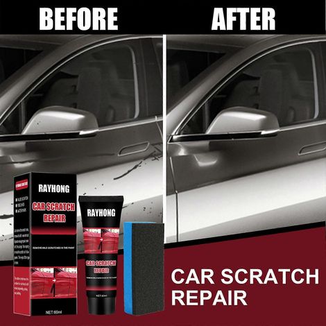 Kit de restauration de peinture automobile, décapant, cire pour voiture, pâte à polir (1/5)