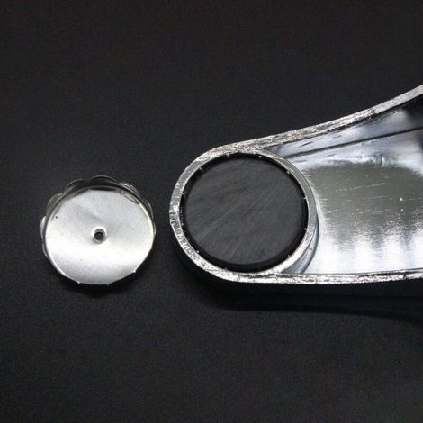 Porte-savon magnétique, ventouse à savon forte, porte-savon en acier (1/5)