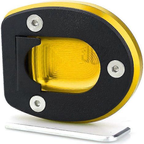 CNC-gefräste Seitenständerverlängerung für VESPA GTS 250/300 (2013–2019/2020) – ohne Logo, Gold