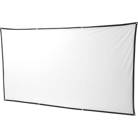 Mini écran de projection portable et pliable haute résolution pour la maison et le bureau, 120 pouces (265 x 150 cm) (1/5)