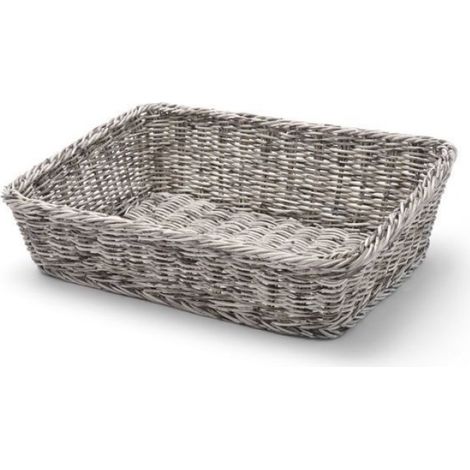 Panier De Boulangerie - Incliné - Polypropylène - L400 X P300 X H120 Mm - Gris (1/4)