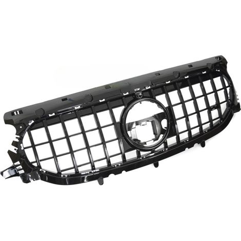 Grille calandre Mercedes GLA H247 de 2019 a 2023 Noir Brillant-42731603 (1/4)