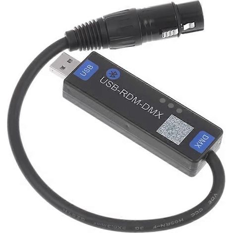 DMX512 USB-RMD-DMX Mobile Anwendung: Drahtloser Bluetooth-DMX-Controller für Bühnenbeleuchtung (nur kompatibel mit Android-Geräten). (1/5)