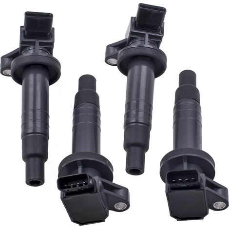 4set Ignition Coil Packs Stick Pencil For Toyota Avensis Celica 1.8l Vvti 1zz-fe (1/5)