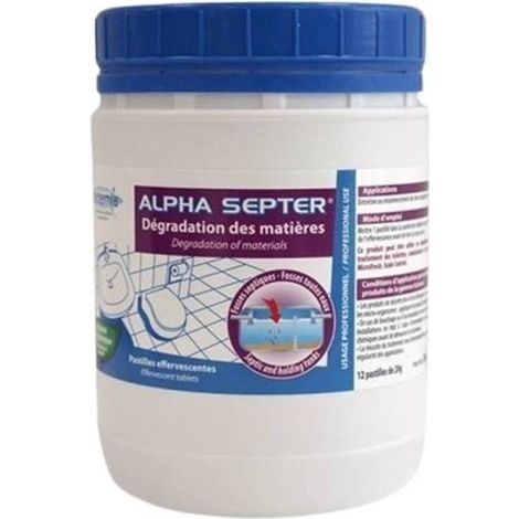 ACTEMIA - Activateur fosse septique - Alpha Septer (1/2)