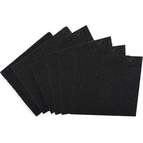 Filtration Charbon Actif pour Litière de Chat,Filtration Anti Odeur,Filtre à Compost Circulaire,Cartouche Filtrante à Charbon Actif pour Bacs à Litière pour Chats,pour Chats 6 Pièces (1/5)
