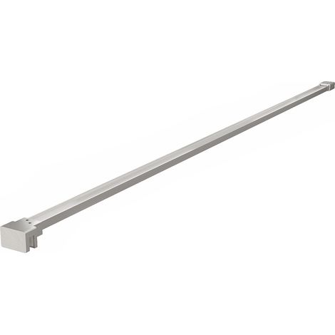 Mexen gerader Halter für Duschwand 6-8 mm, gebürsteter Nickel - 800-01-97