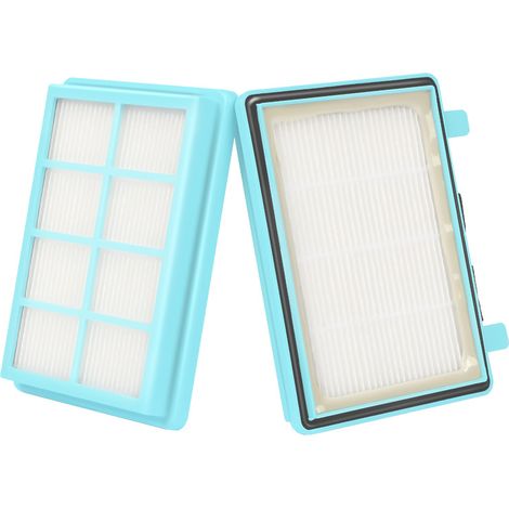 Adecuado para los accesorios de aspiradora Philips FC5823, 5832, 5830, 5826 y 5822: filtros de entrada y salida de aire. (1/3)
